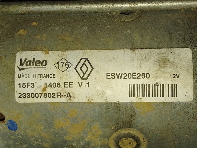 RENAULT 233007802R Стартер в наличии Николаев