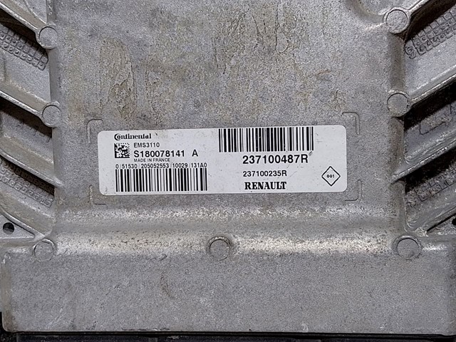 RENAULT 237100487R Модуль управления (ЭБУ) двигателем в наличии Черновцы