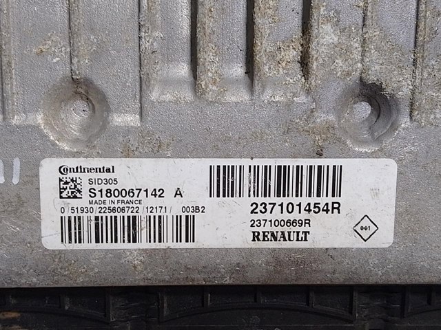 237101454R RENAULT Блок управления двигателем купить в Ужгород