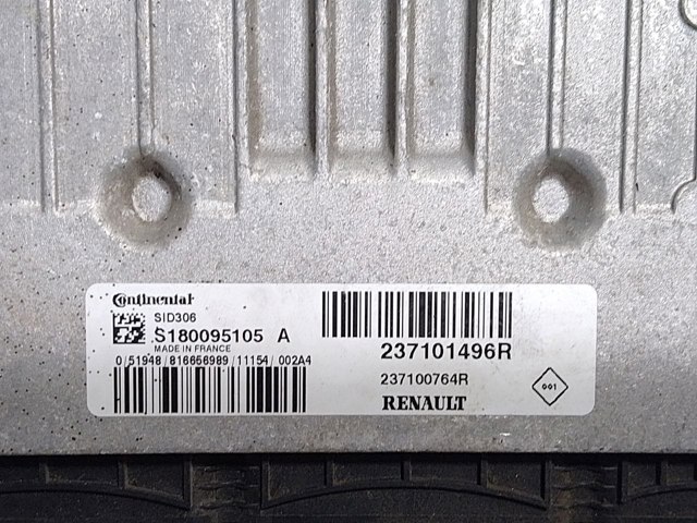 Электронный блок управления двигателем 237101496R RENAULT