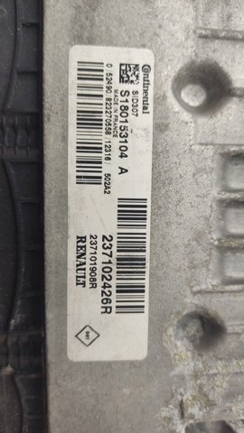 RENAULT 237102426R Модуль управления (ЭБУ) двигателем в наличии Винница