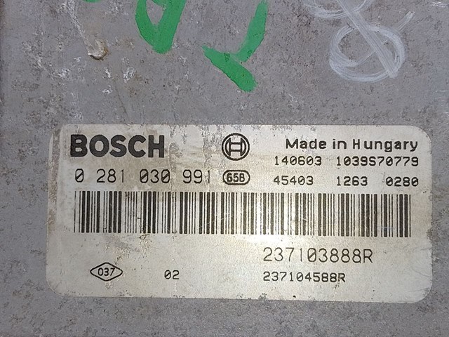 Мозги двигателя 237103888R RENAULT