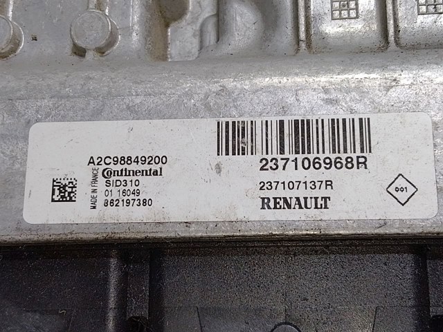 RENAULT 237106968R Модуль управления (ЭБУ) двигателем в наличии Ирпень