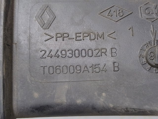 RENAULT 244930002R Патрубок воздушного фильтра в наличии Винница