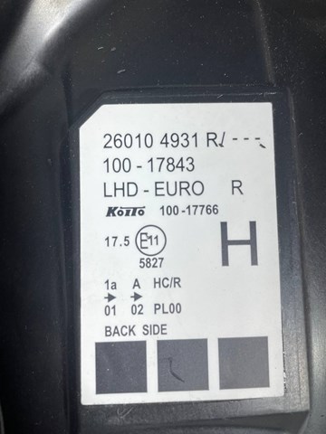 260104931R RENAULT купить в Винница