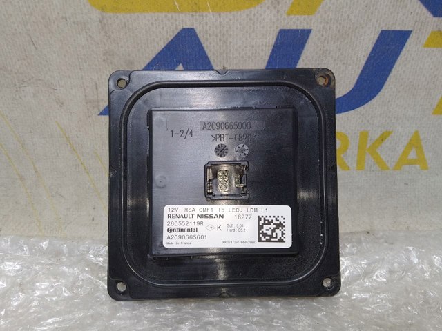 Модуль управления светом фар 260552119R RENAULT