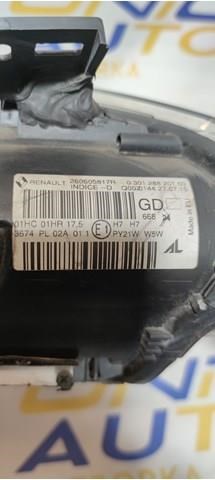 260605817R RENAULT Фара левая купить в Павлоград