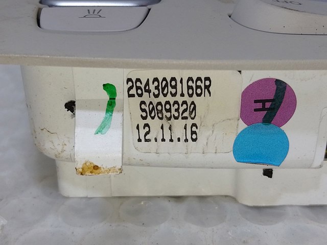 Плафон освещения салона/кабины, задний 264309166R RENAULT
