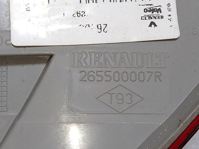 265500007R Фонарь задний правый внешний купить Павлоград