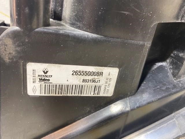 265550008R RENAULT Фонарь задний левый купить в Днепр