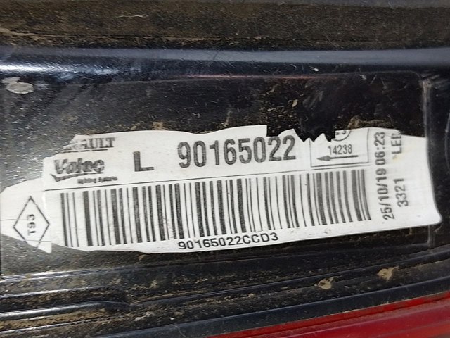 265553530R RENAULT Фонарь задний левый внутренний купить в Черновцы