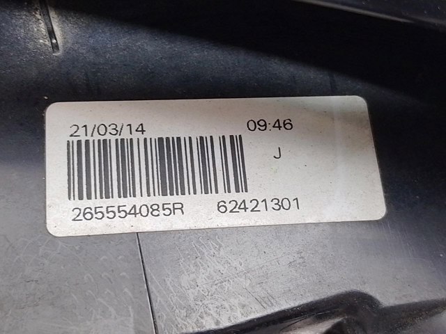 265554085R RENAULT Фонарь задний левый купить в Кривой Рог