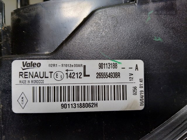 Задний левый стоп 265554938R RENAULT
