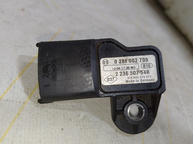 Датчик давления во впускном коллекторе 281002709 RENAULT
