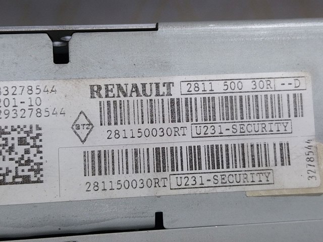 281150030R RENAULT Магнитола (радио AM/FM) купить в Киев