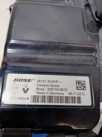 281313216R RENAULT Сабвуфер купить в Украина