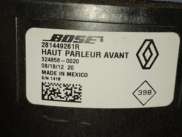 RENAULT 281449261R в наличии Каменское