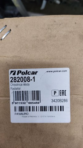 2820081 POLCAR Радиатор купить в Киев