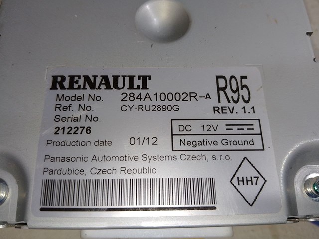 284A10002R RENAULT Модуль управления камерой купить в Кривой Рог