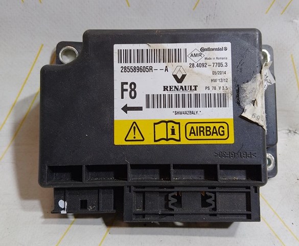RENAULT 285589605R Модуль-процессор управления подушкой безопасности (ЭБУ AIRBAG) в наличии Украина