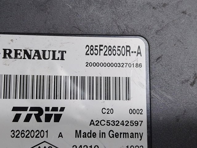 285F28650R RENAULT Блок управления стояночного тормоза купить в Павлоград