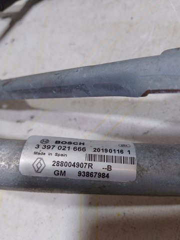 RENAULT 288004907R Трапеция дворников в наличии Украина