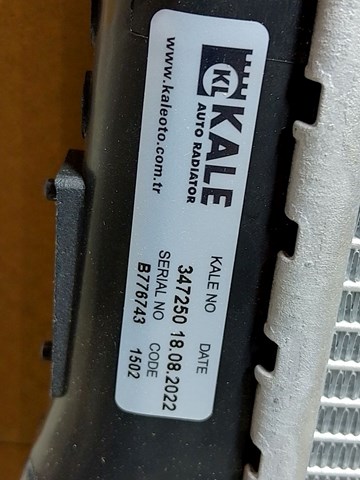 KALE 347250 Радиатор в наличии Днепр