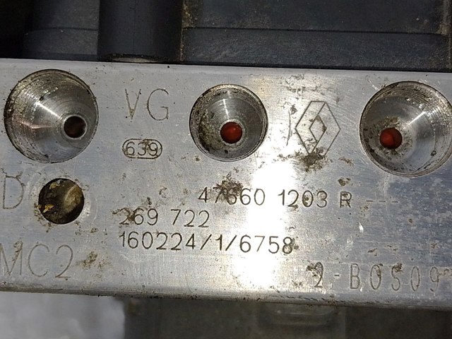 476601203R RENAULT Блок управления АБС (ABS) гидравлический купить в Сумы