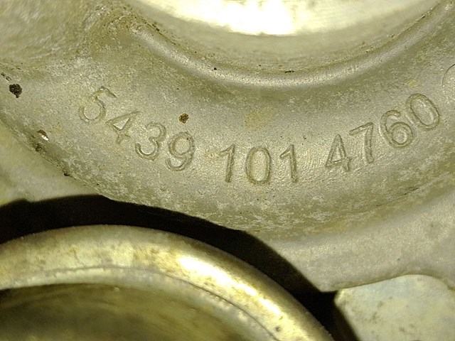 RENAULT 54391014760 Турбина в наличии Каменское