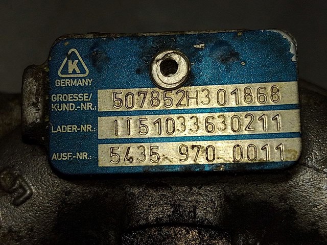 Турбина 54391015083 RENAULT