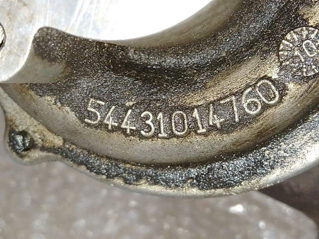 54431014760 RENAULT Турбина купить в Сумы