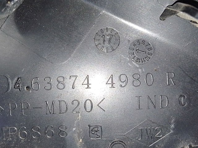 638744980R RENAULT Молдинг крыла переднего правого купить в Одесса