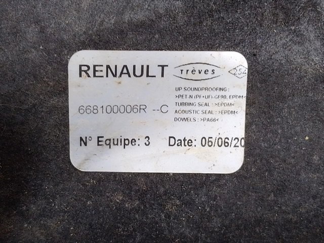 668100006R RENAULT Водосток лобового стекла, жабо купить в Кривой Рог