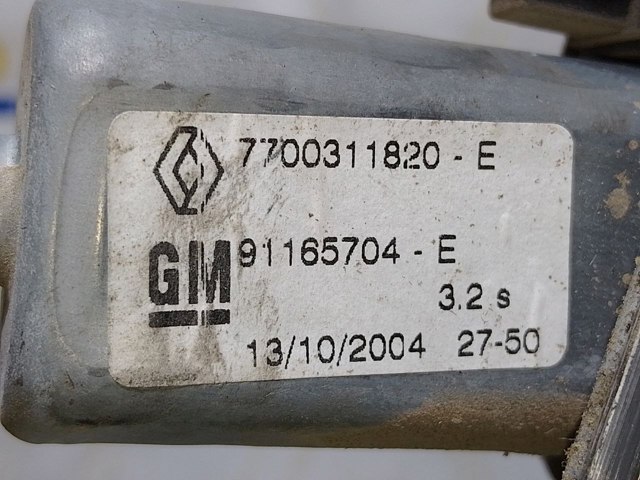 RENAULT 7700311820 Механизм стеклоподъемника двери передней левой в наличии Винница