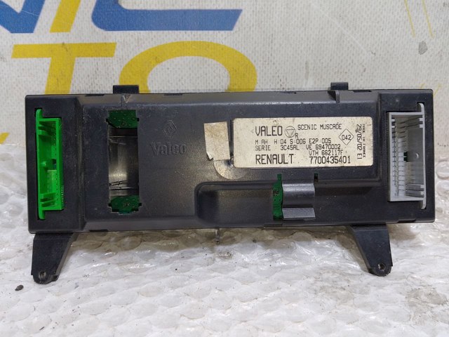 7700435401 RENAULT Блок управления режимами отопления/кондиционирования купить в Одесса