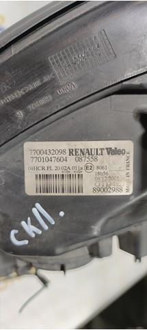 RENAULT 7701047604 Левая фара в наличии Днепр