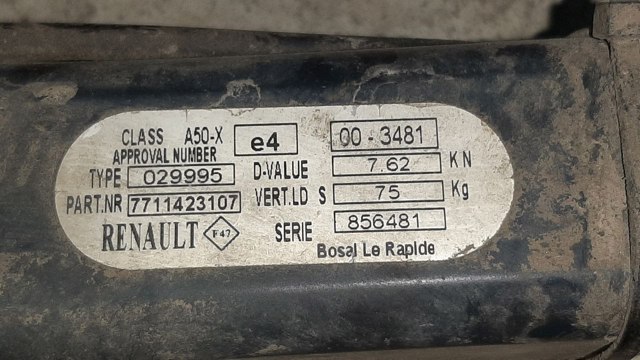 Прицепное устройство 7711423107 RENAULT