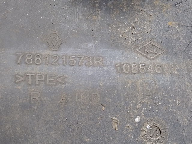 788121573R RENAULT Брызговик задний правый купить в Харьков