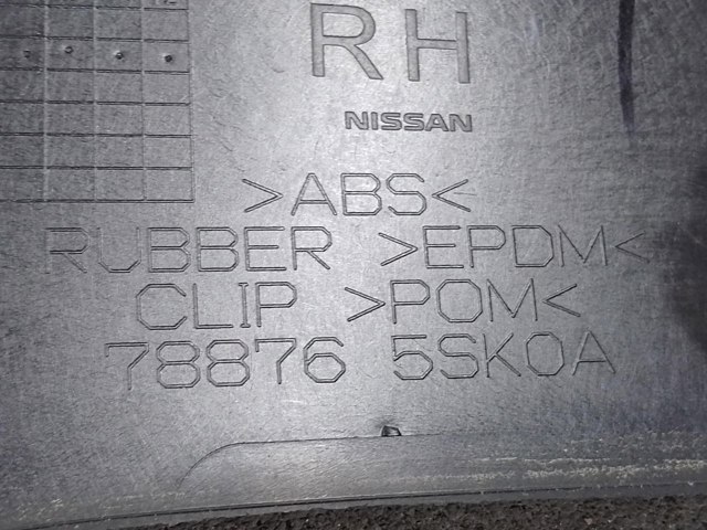 NISSAN 788765SK0A в наличии Ирпень