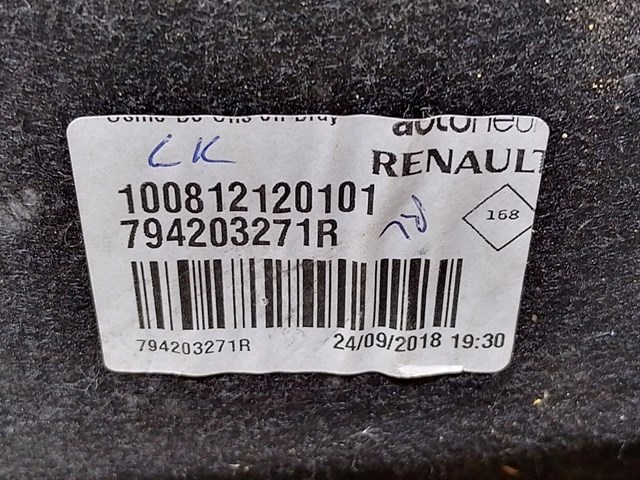 Полка салона, задняя (багажного отсека) 794203271R RENAULT