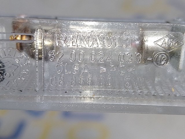 RENAULT 8200024033 Плафон подсветки бардачка в наличии Сумы
