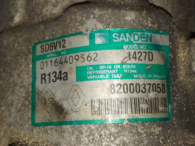 Насос кондиционера 8200037058 RENAULT