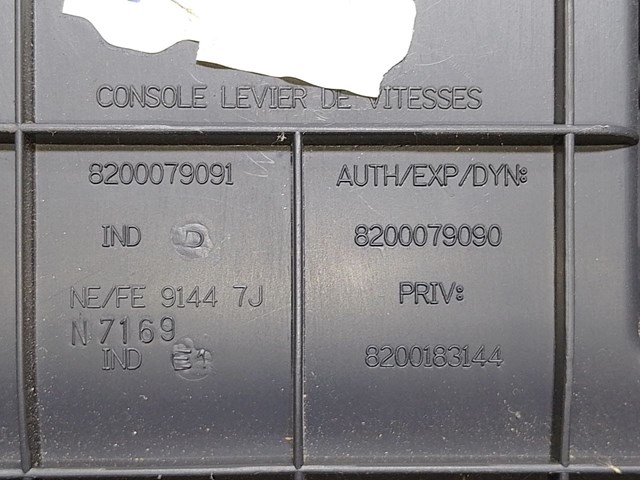 RENAULT 8200079090 Консоль панели управления центральная в наличии Кривой Рог