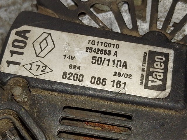 8200086161 RENAULT Генератор купить в Ирпень