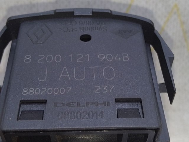 RENAULT 8200095495 Кнопка (регулятор) корректора фар в наличии Кривой Рог