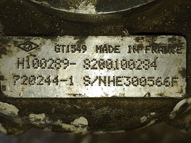RENAULT 8200100284 Турбина в наличии Запорожье