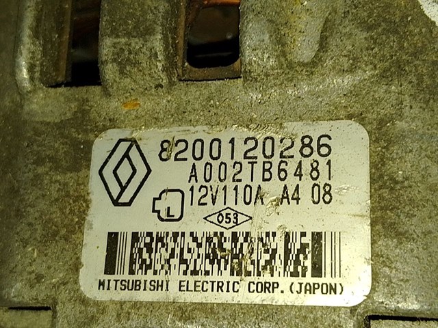 8200120286 RENAULT Генератор купить в Одесса
