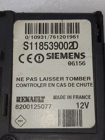 RENAULT 8200125077 Замок зажигания в наличии Житомир