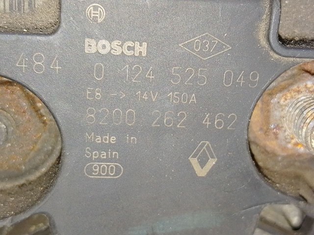 RENAULT 8200262462 Генератор в наличии Николаев