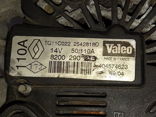 8200290215 RENAULT Генератор купить в Павлоград